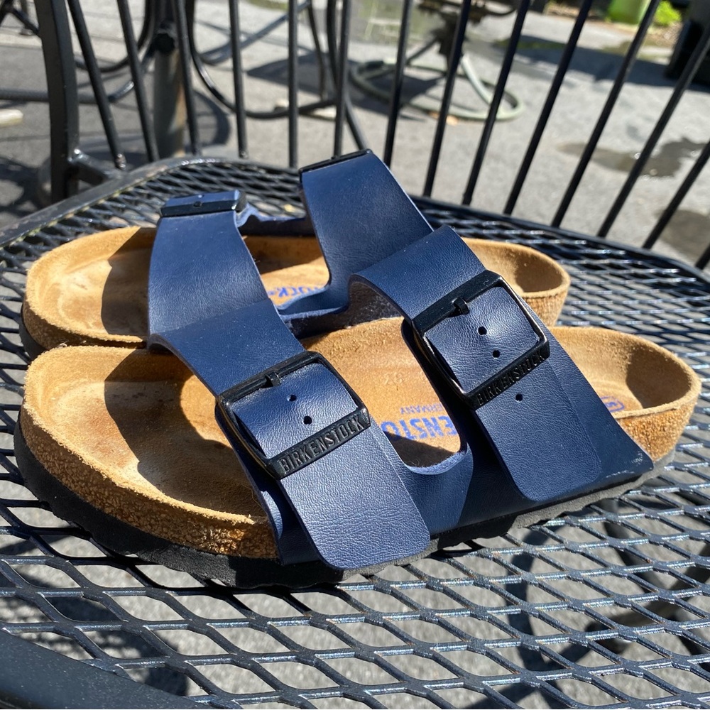Birkenstock Arizona Blue Unisex size EU 37, US 6-6.5